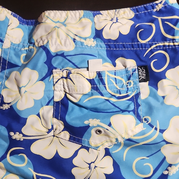 Stylish Blue Women's Shorts - Picture 4 of 5